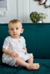 Лляний Пісочник з мереживом