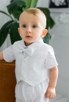 Костюмчик лляний  білий