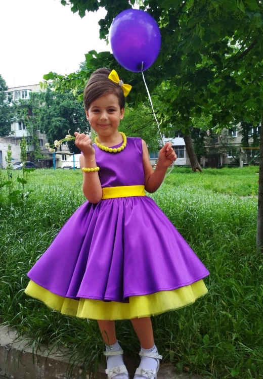 Сукня "Стиляги"- фіолетова Сукня "Стиляги"- фіолетова
